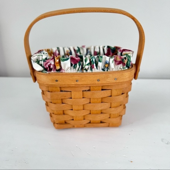 Longaberger 1997 Horizon of Hope Breast Cancer basket with accessories - Picture 5 of 11